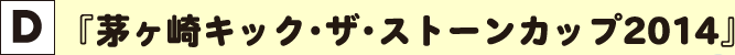 『茅ヶ崎キック・ザ・ストーンカップ2014』